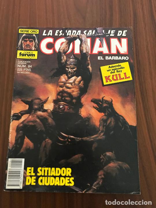 C&oacute;mics: LA ESPADA SALVAJE DE CONAN N&ordm; 84 , EDITORIAL FORUM - Foto 1