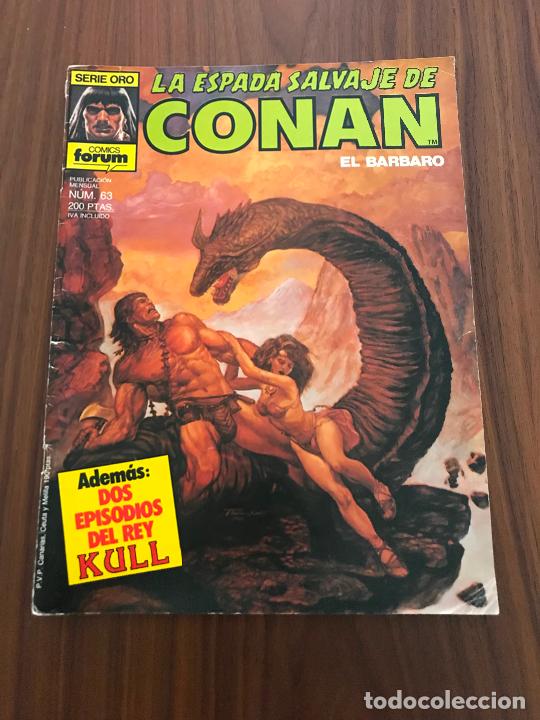 C&oacute;mics: LA ESPADA SALVAJE DE CONAN N&ordm; 63 , EDITORIAL FORUM - Foto 1