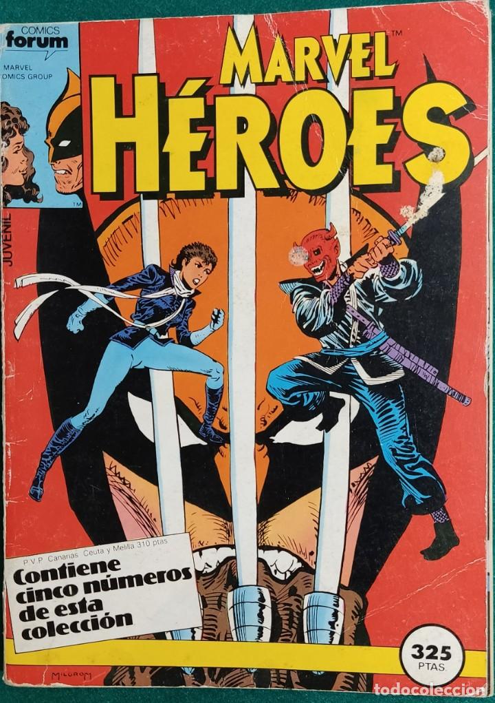 C&oacute;mics: MARVEL HEROES - RETAPADO - N&Uacute;MEROS 1,2,3,4 Y 5 - Foto 1