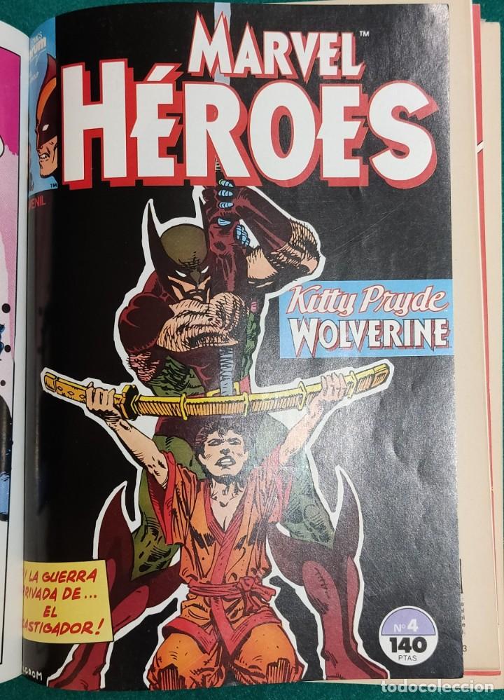 C&oacute;mics: MARVEL HEROES - RETAPADO - N&Uacute;MEROS 1,2,3,4 Y 5 - Foto 5
