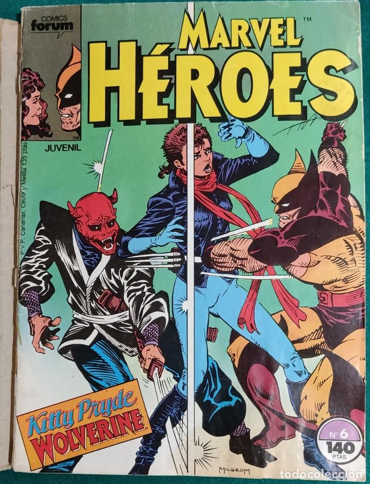 C&oacute;mics: MARVEL HEROES - RETAPADO - N&Uacute;MEROS 6,7,8,9 Y 10 - Foto 2