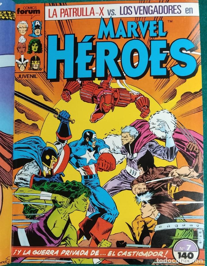 C&oacute;mics: MARVEL HEROES - RETAPADO - N&Uacute;MEROS 6,7,8,9 Y 10 - Foto 3