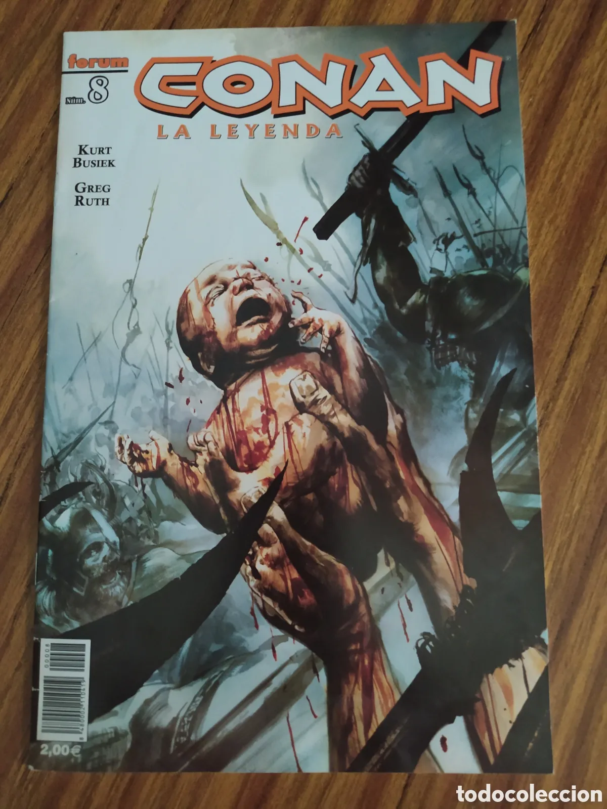 Conan la leyenda, 8, Muy buen estado, Nacido en el campo de batalla, parte 1.