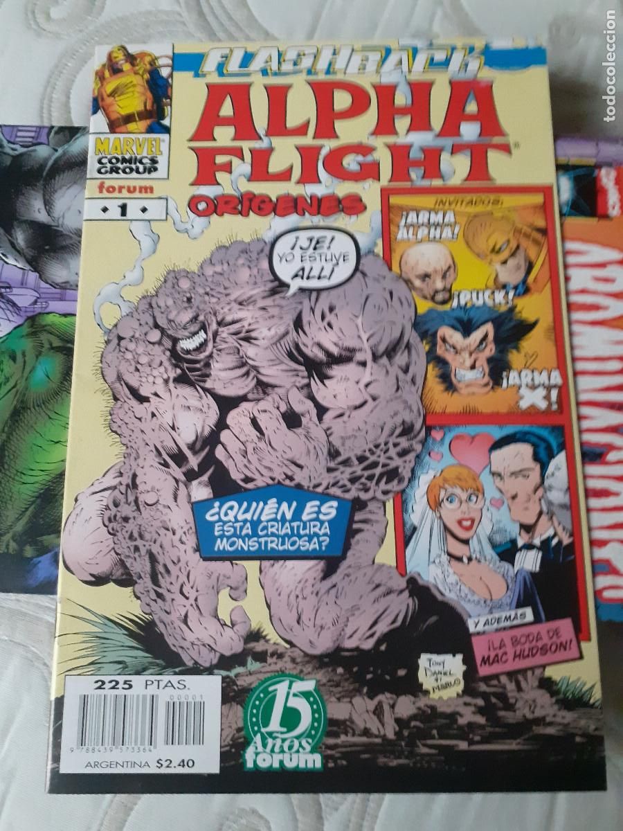 C&oacute;mics: ALPHA FLIGHT: OR&Iacute;GENES FLASHBACK - FORUM - Foto 1