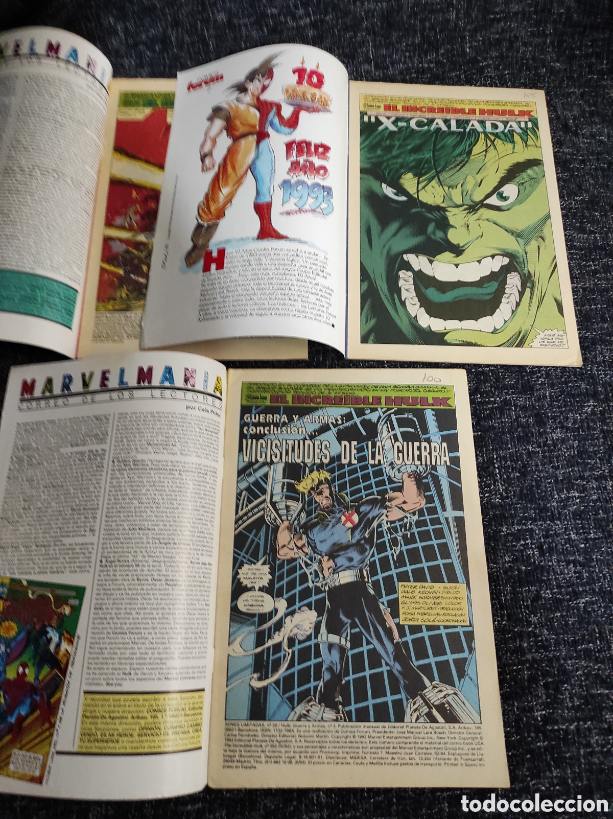 C&oacute;mics: FACTOR X Y HULK -SERIE COMPLETA EN 3 EJEMPLARES -ED. FORUM - Foto 2