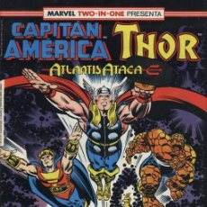Cómics: MARVEL TWO-IN-ONE CAPITÁN AMÉRICA THOR NUM. 59 - FORUM. Lote 364562016