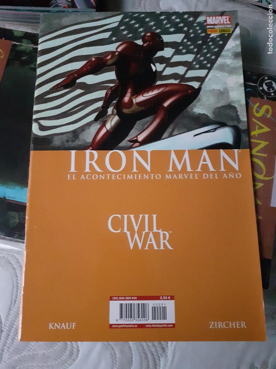 C&oacute;mics: IRON MAN - CIVIL WAR - PANINI - Foto 1