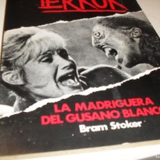 Cómics: BIBLIOTECA DEL TERROR Nº30 LA MADRIGUERA DEL GUSANO BLANCO.(DE 102) .FORUM,1983.BUEN ESTADO.. Lote 365079746