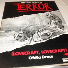 Cómics: BIBLIOTECA DEL TERROR Nº27 ¡LOVECRAFT,LOVECRAFT¡.(DE 102) .FORUM,1983.BUEN ESTADO.. Lote 365080836