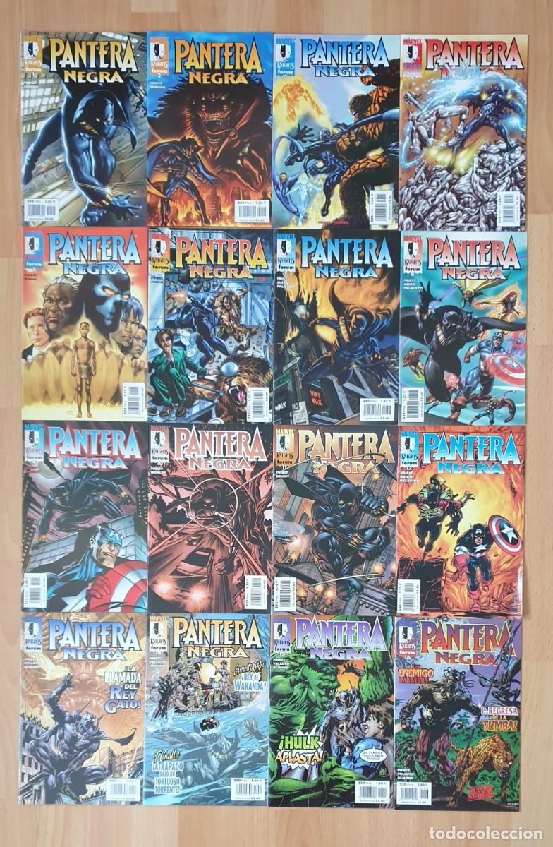 C&oacute;mics: MARVEL KNIGHTS. PANTERA NEGRA. Coleccion completa de 16 comics. Comics Forum 1999 - Foto 1