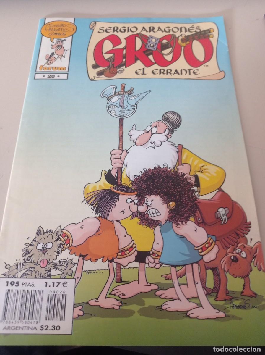 C&oacute;mics: GROO EL ERRANTE N&ordm; 20 - SERGIO ARAGON&Eacute;S COMICS - FORUM REF. UR MES - Foto 1