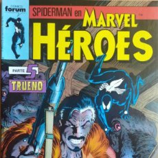 Cómics: MARVEL HEROES Nº 25 - SPIDERMAN - TRUENO PARTE 5-CÓMICS FORUM - EDITORIAL PLANETA DE AGOSTINI 1989. Lote 365861776