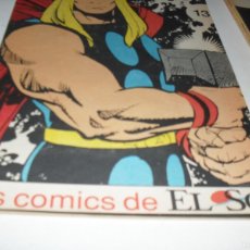 Cómics: EL SOL Nº13,(DE 45),EL SOL EDICIONES,1990,TEBEO DIFICIL.CON THOR.. Lote 365935756