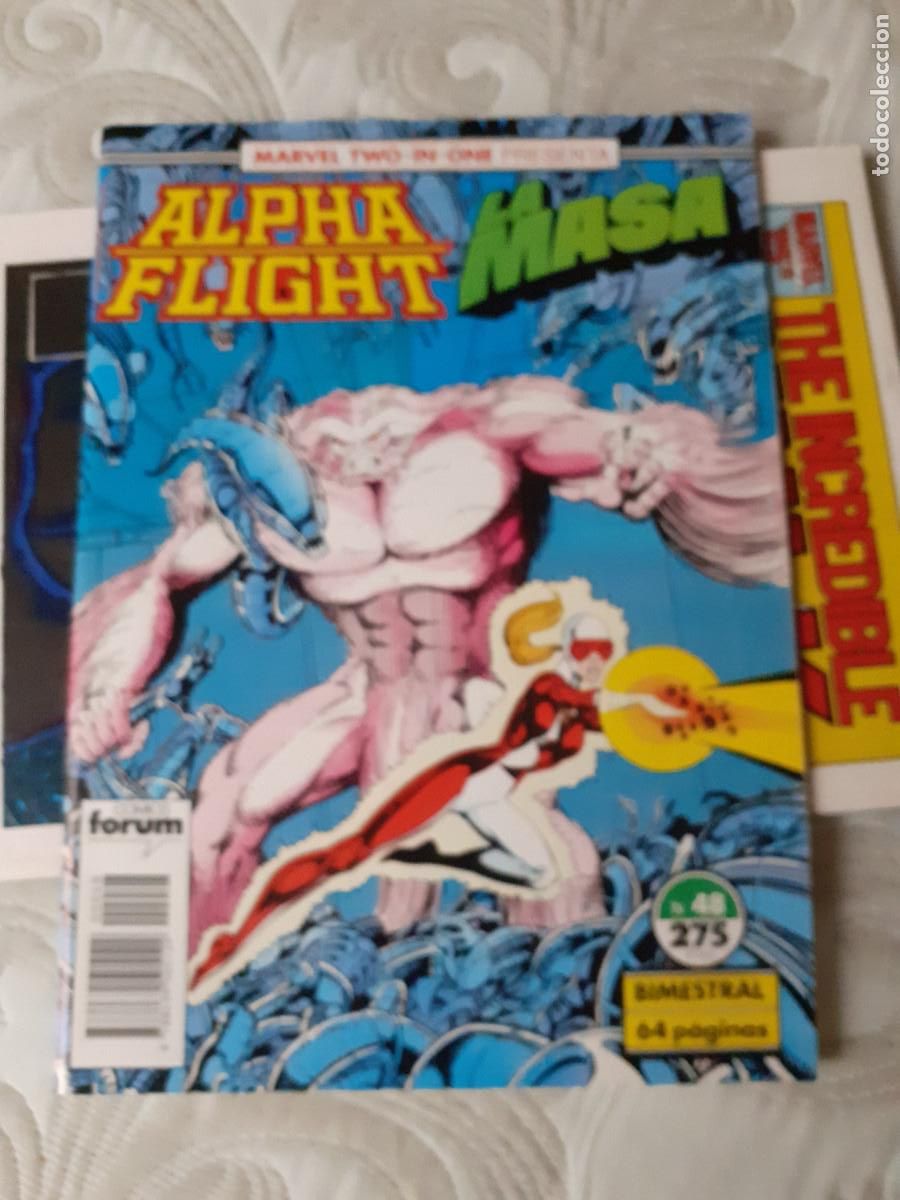 C&oacute;mics: MARVEL TWO-IN-ONE: ALPHA FLIGHT & LA MASA - N&ordm; 48 - Crisis de identidad (2&ordf; Parte) - FORUM - Foto 1