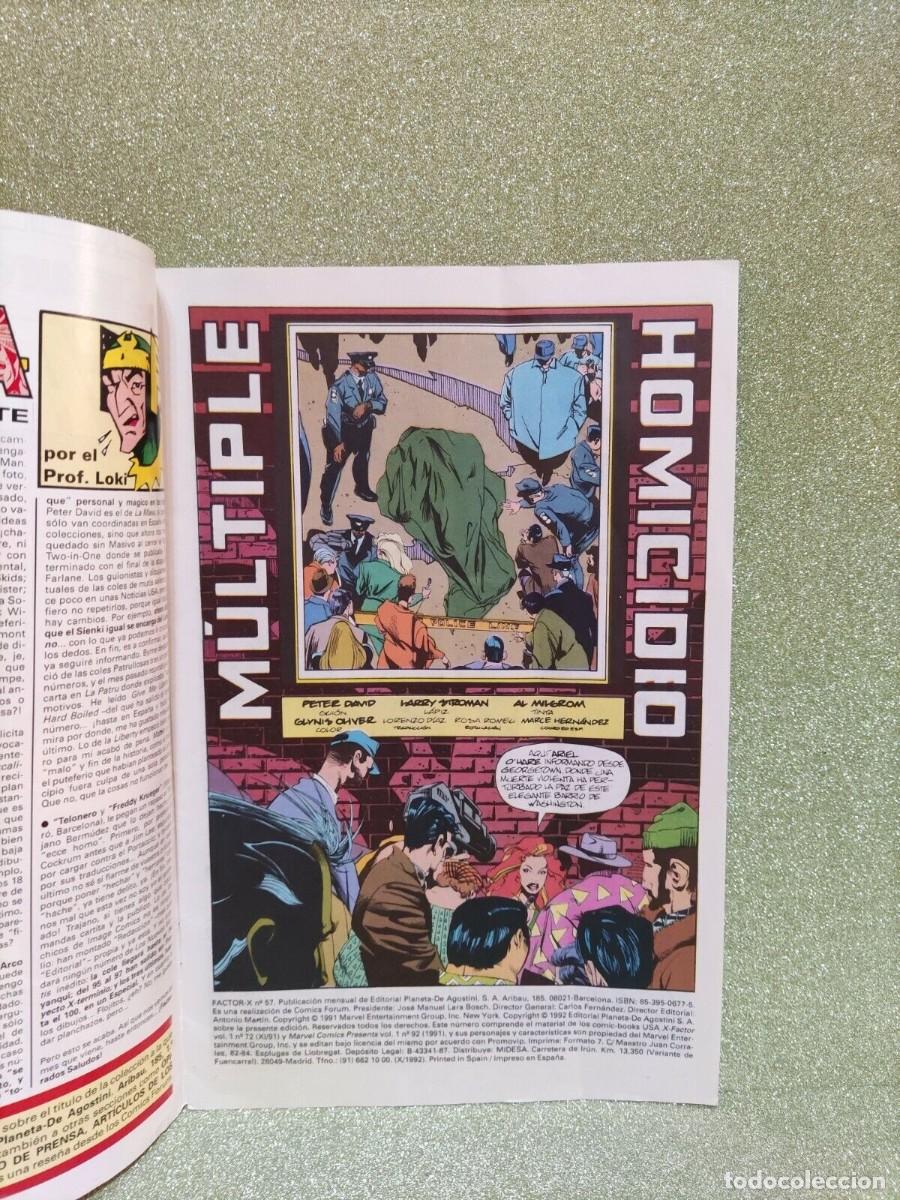 C&oacute;mics: C&Oacute;MIC - EL NUEVO Y DIFERENTE FACTOR X N&ordm; 57 - Foto 2
