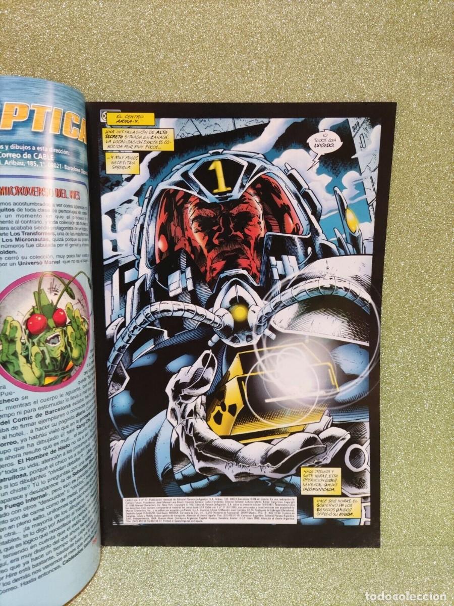 C&oacute;mics: C&Oacute;MIC - CABLE AZUZANDO EL FUEGO CON ARMA-X N&ordm; 17 - Foto 2