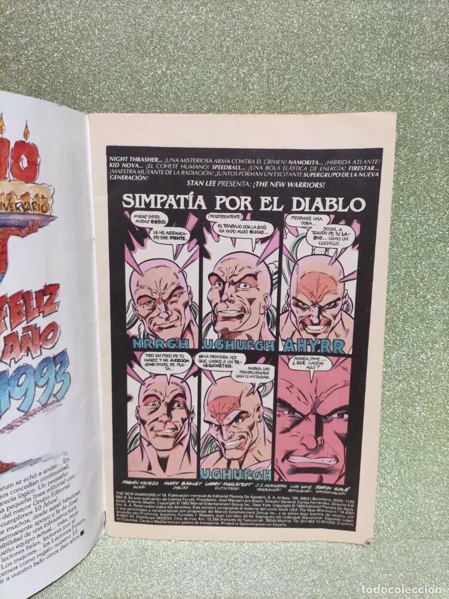 C&oacute;mics: C&Oacute;MIC - THE NEW WARRIORS X-FORCE...&iexcl;GIDEON! N&ordm; 19 - Foto 2