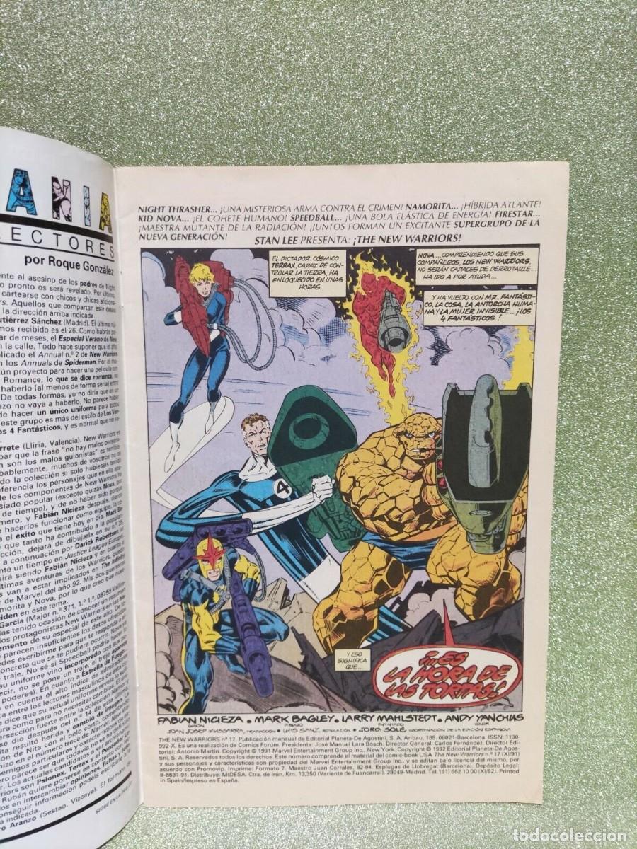 C&oacute;mics: C&Oacute;MIC - THE NEW WARRIORS &iexcl;LOS 4 FANT&Aacute;STICOS! N&ordm; 17 - Foto 2