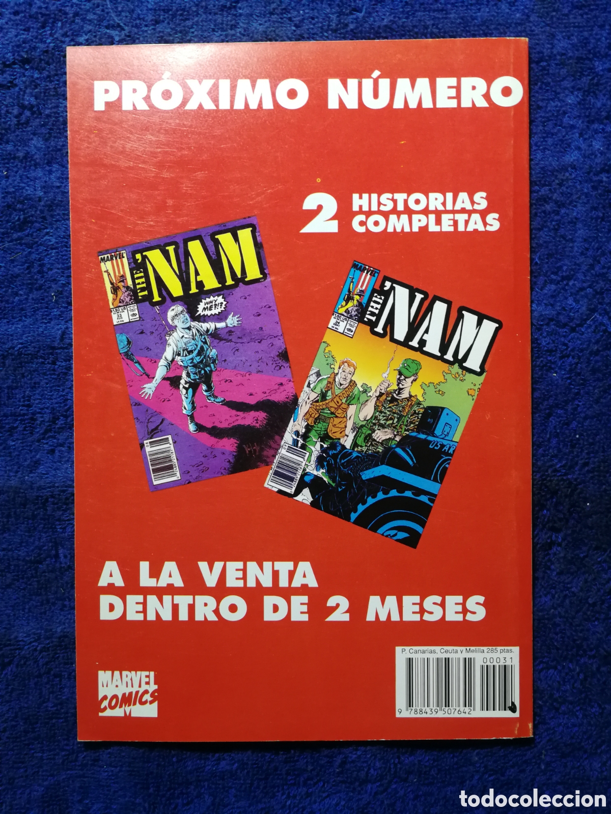 C&oacute;mics: Vietnam. Forum. Numero 31. De 1989 - Foto 2