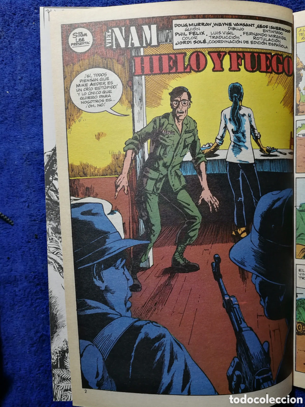 C&oacute;mics: Vietnam. Forum. Numero 31. De 1989 - Foto 4