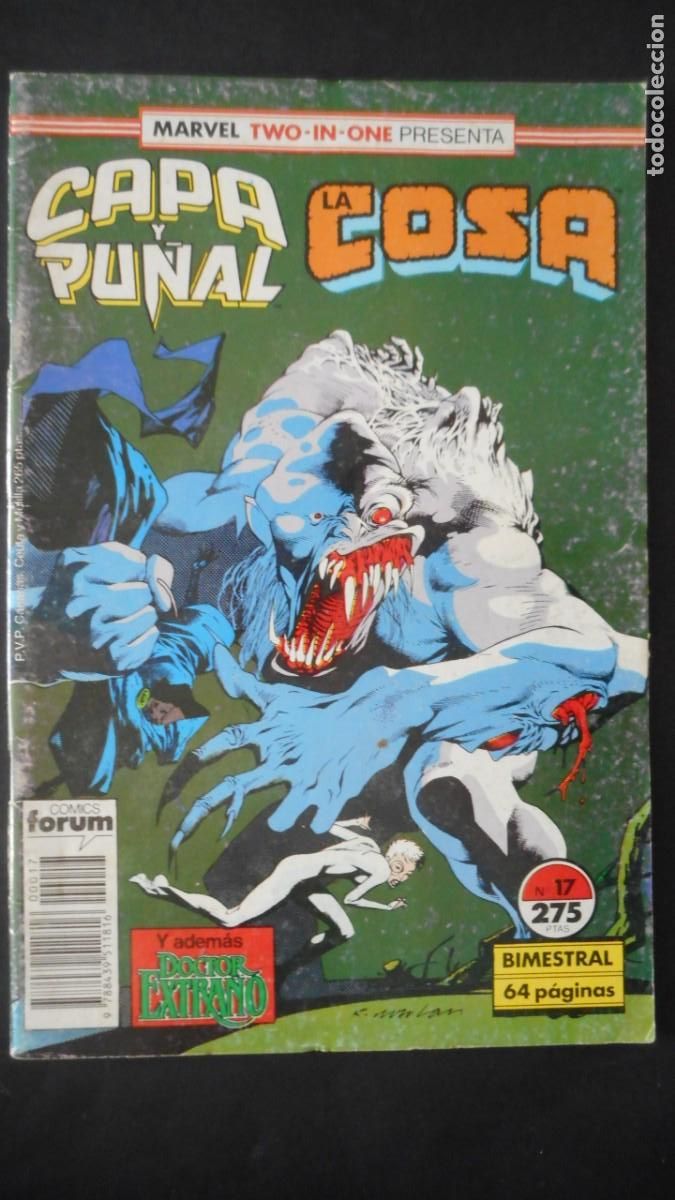 C&oacute;mics: MARVEL DOS EN UNO . CAPA Y PU&Ntilde;AL N&ordm; 17 / C-13 - Foto 1
