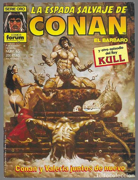 C&oacute;mics: Espada Salvaje de Conan el barbaro, La. 1&ordf; edici&oacute;n n&ordm; 65 - Foto 1