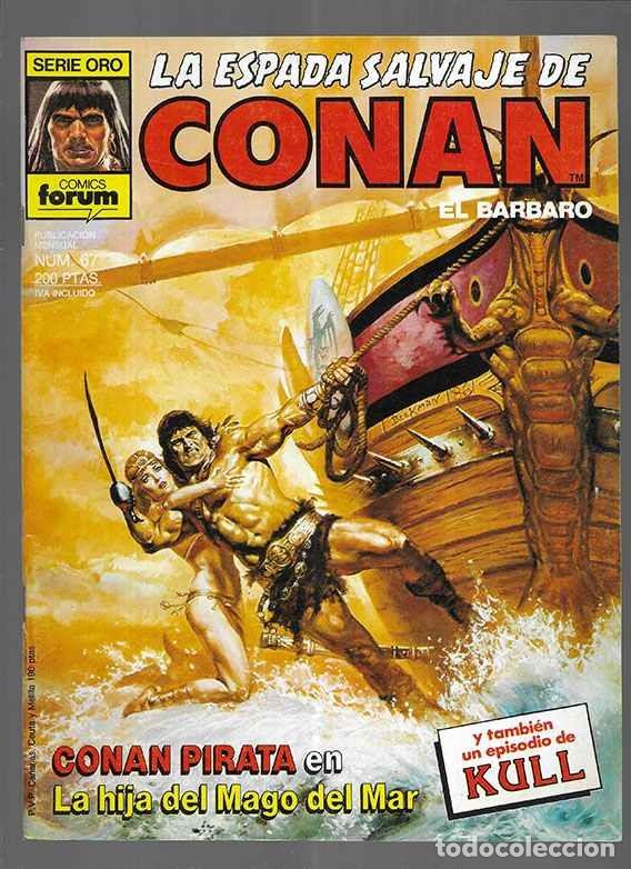 C&oacute;mics: Espada Salvaje de Conan el barbaro, La. 1&ordf; edici&oacute;n n&ordm; 67 - Foto 1