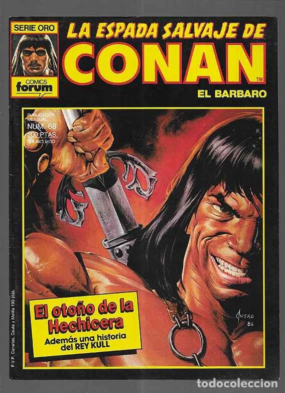C&oacute;mics: Espada Salvaje de Conan el barbaro, La. 1&ordf; edici&oacute;n n&ordm; 68 - Foto 1