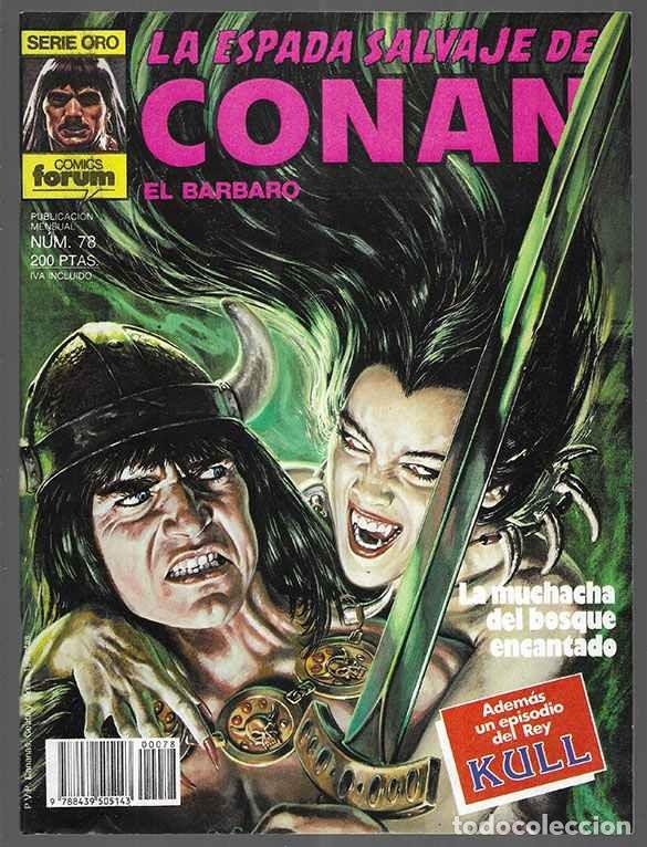 C&oacute;mics: Espada Salvaje de Conan el barbaro, La. 1&ordf; edici&oacute;n n&ordm; 78 - Foto 1