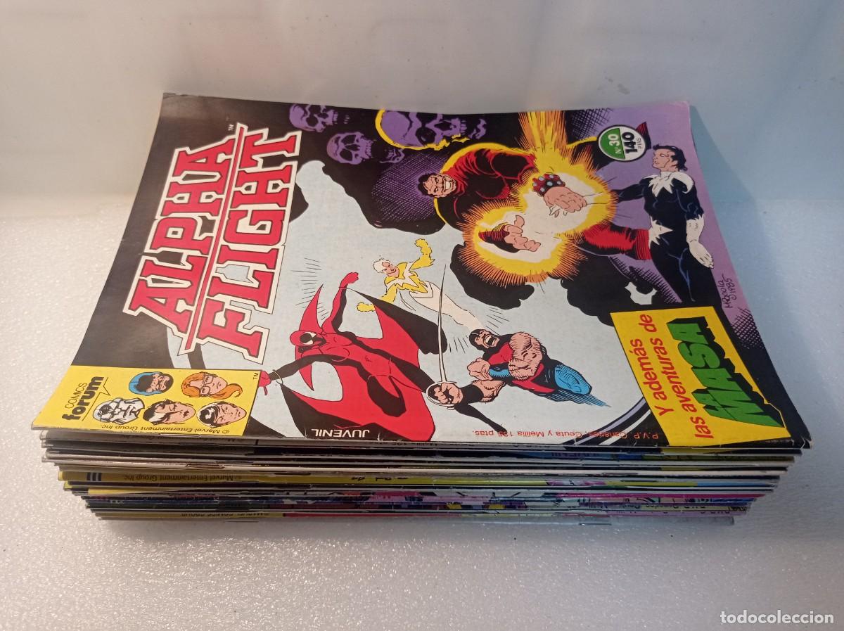 C&oacute;mics: lote colecci&oacute;n de 26 c&oacute;mic forum dc marvel alpha flight - Foto 2
