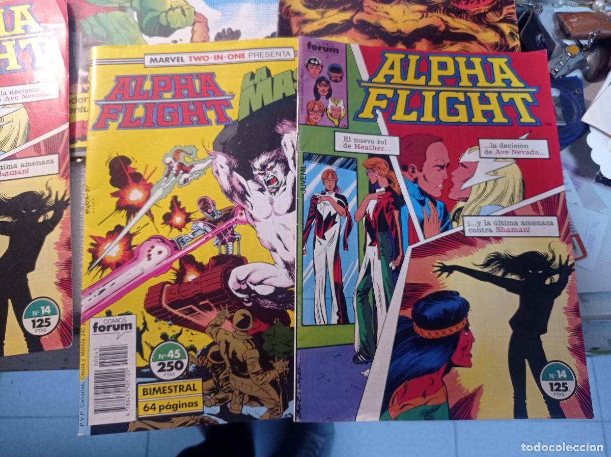 C&oacute;mics: lote colecci&oacute;n de 26 c&oacute;mic forum dc marvel alpha flight - Foto 8