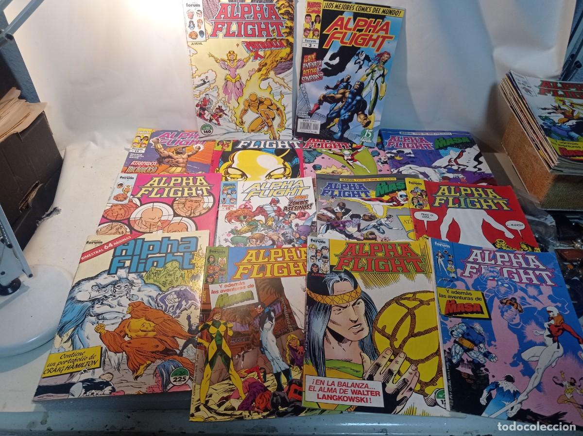 C&oacute;mics: lote colecci&oacute;n de 26 c&oacute;mic forum dc marvel alpha flight - Foto 10