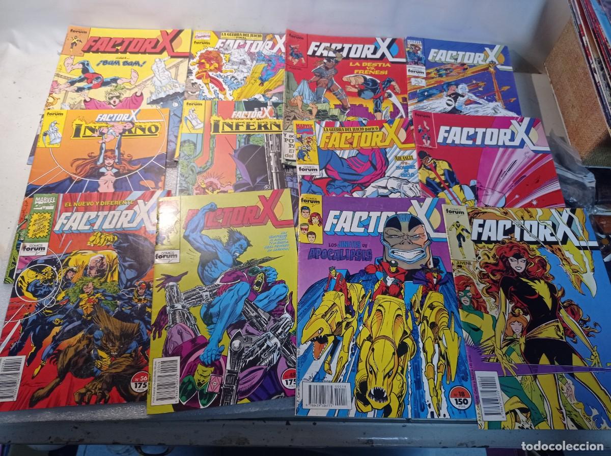 C&oacute;mics: lote colecci&oacute;n de 26 c&oacute;mic forum dc marvel factor X - Foto 3