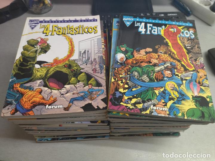 C&oacute;mics: BIBLIOTECA MARVEL LOS 4 FANT&Aacute;STICOS / LOTE CON 31 N&Uacute;MEROS DE 35 / MARVEL - FORUM - Foto 1
