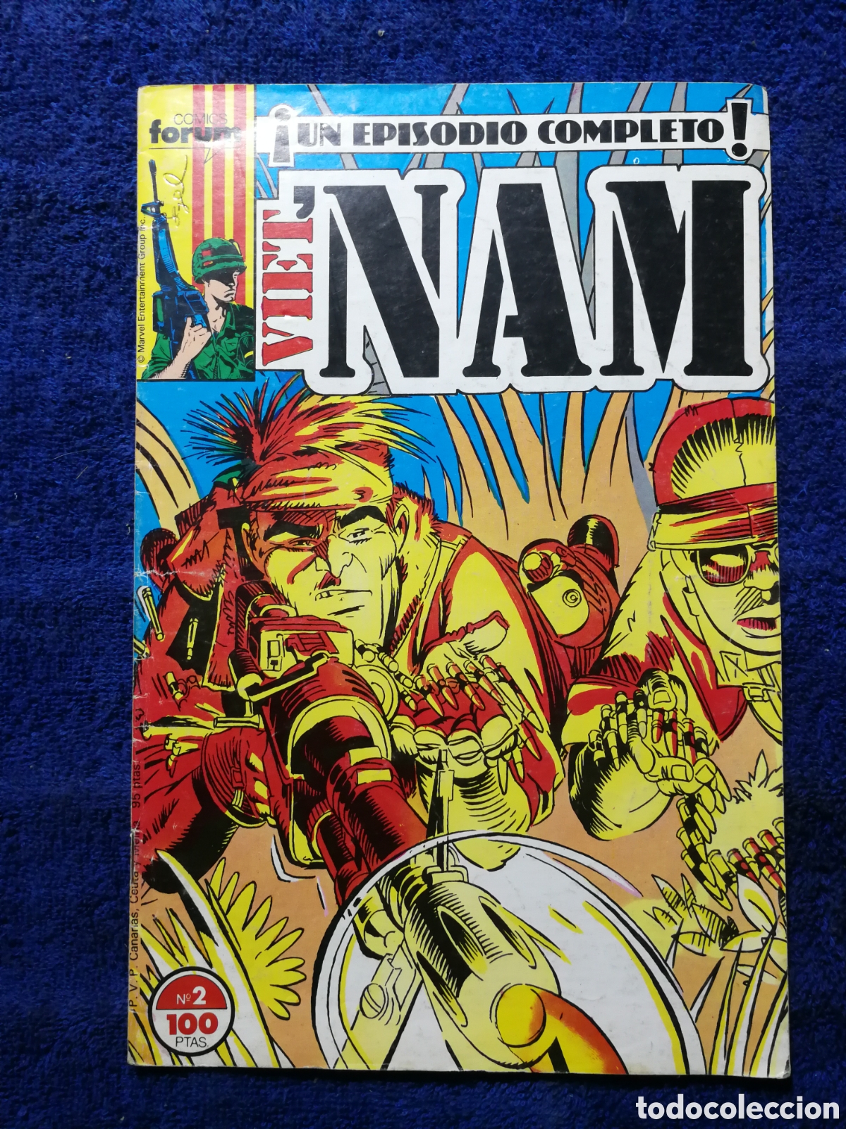 C&oacute;mics: Vietnam. Forum. N&uacute;mero 2. De 1988 - Foto 1
