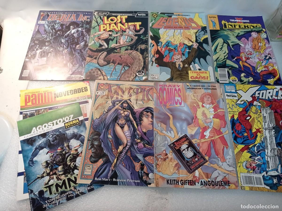 Fumetti: lote colecci&oacute;n de 8 c&oacute;mic forum dc marvel distintos S&uacute;per H&eacute;roes