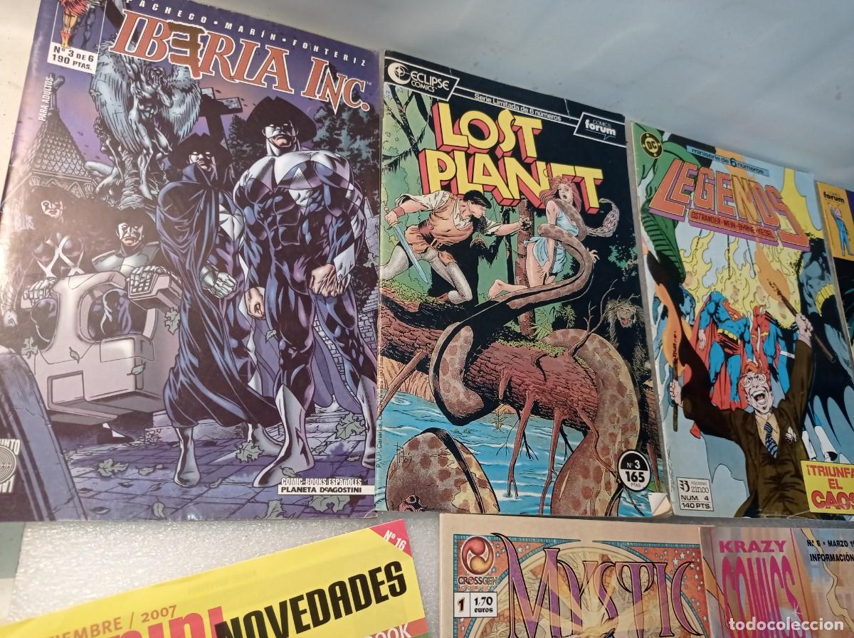 C&oacute;mics: lote colecci&oacute;n de 8 c&oacute;mic forum dc marvel distintos S&uacute;per H&eacute;roes - Foto 2