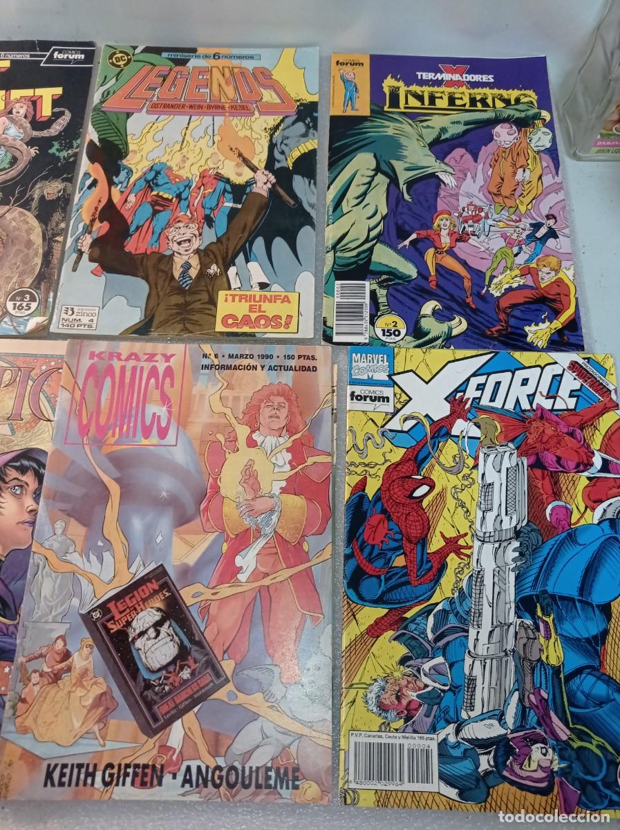 C&oacute;mics: lote colecci&oacute;n de 8 c&oacute;mic forum dc marvel distintos S&uacute;per H&eacute;roes - Foto 4