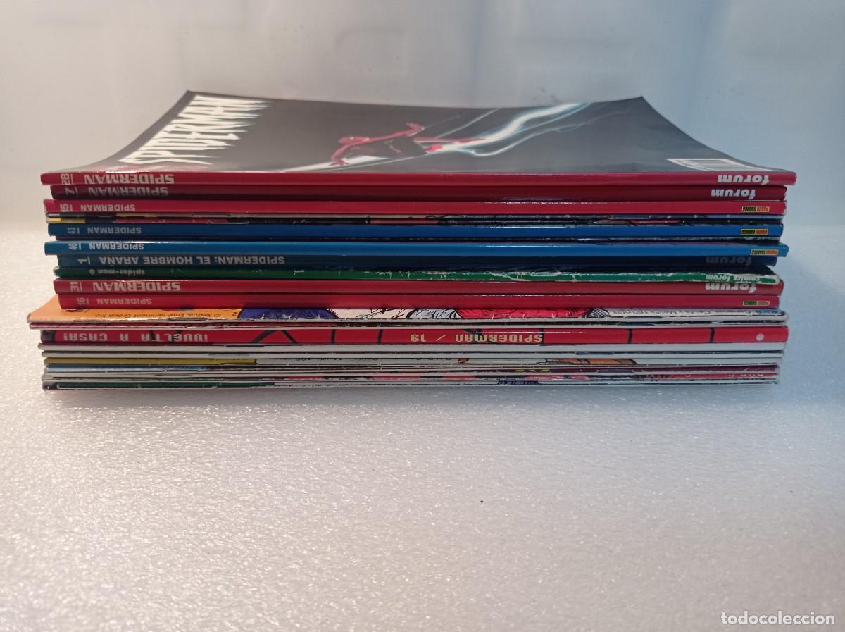 C&oacute;mics: lote colecci&oacute;n de 26 c&oacute;mic forum dc marvel Spider-Man Spiderman - Foto 1