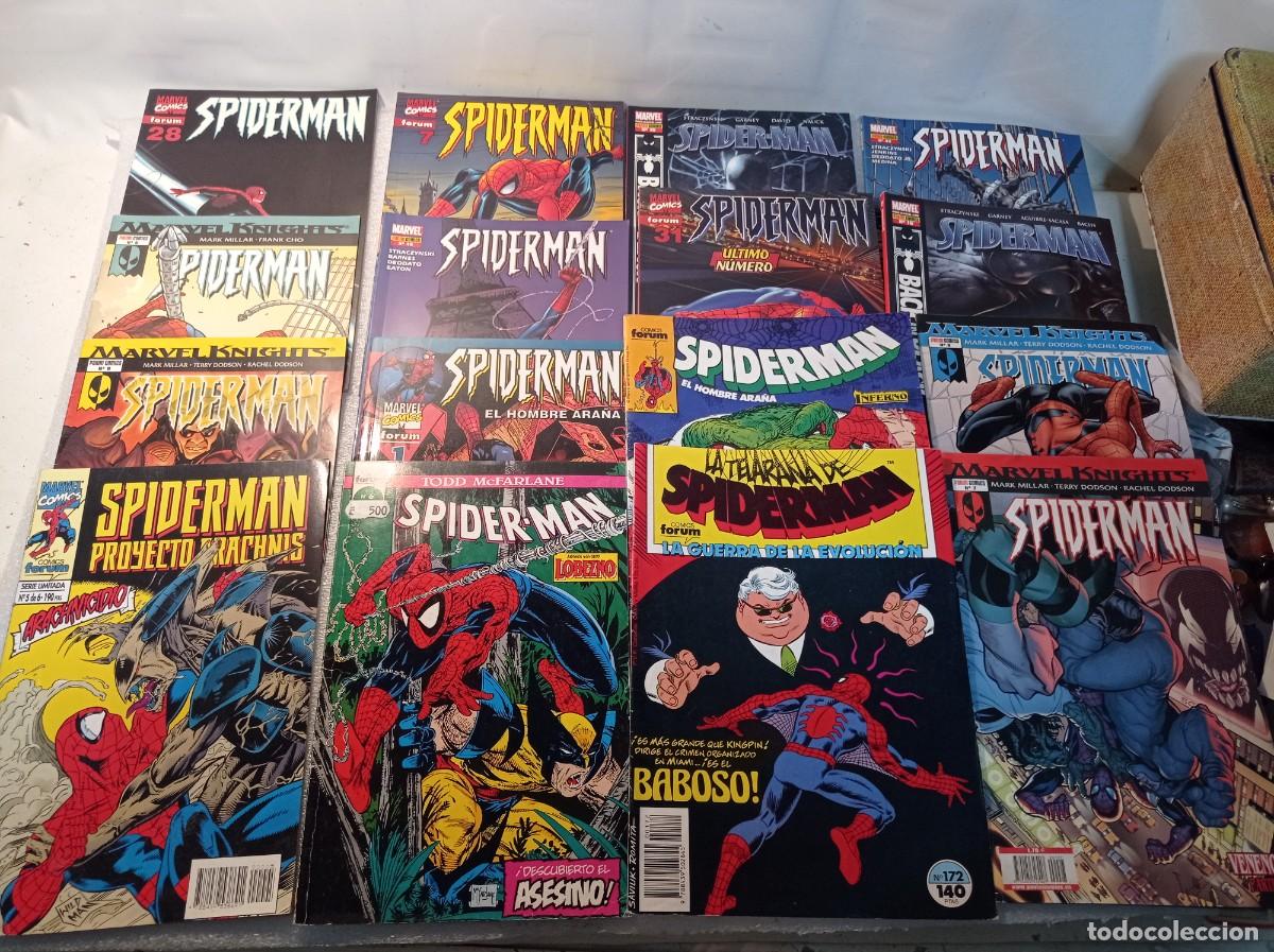 C&oacute;mics: lote colecci&oacute;n de 26 c&oacute;mic forum dc marvel Spider-Man Spiderman - Foto 3
