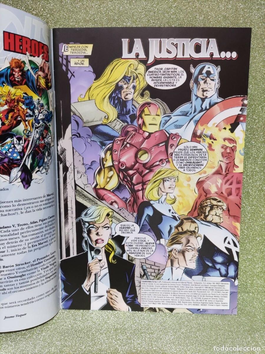 C&oacute;mics: C&Oacute;MIC - THUNDERBOLTS MARVEL COMICS N&ordm;1 - Foto 2