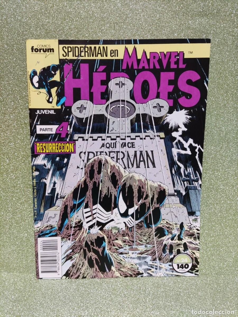 C&oacute;mics: C&Oacute;MIC - SPIDERMAN EN MARVEL H&Eacute;ROES PARTE 4 &rdquo;RESURRECI&Oacute;N&rdquo; N&ordm; 24 - Foto 1