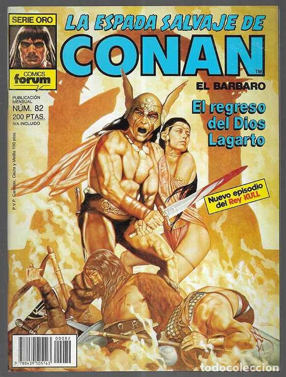 C&oacute;mics: Espada Salvaje de Conan el barbaro, La. 1&ordf; edici&oacute;n n&ordm; 82 - Foto 1