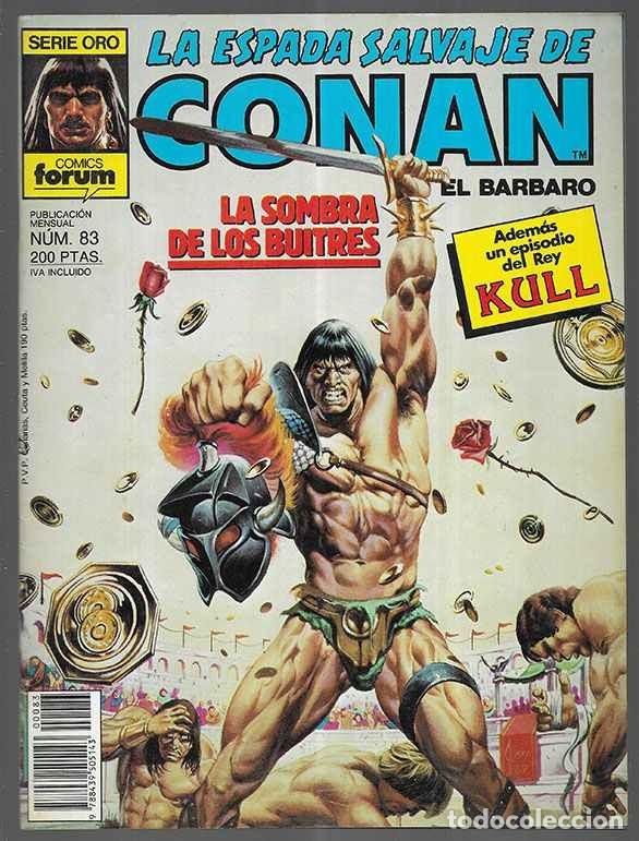 C&oacute;mics: Espada Salvaje de Conan el barbaro, La. 1&ordf; edici&oacute;n n&ordm; 83 - Foto 1
