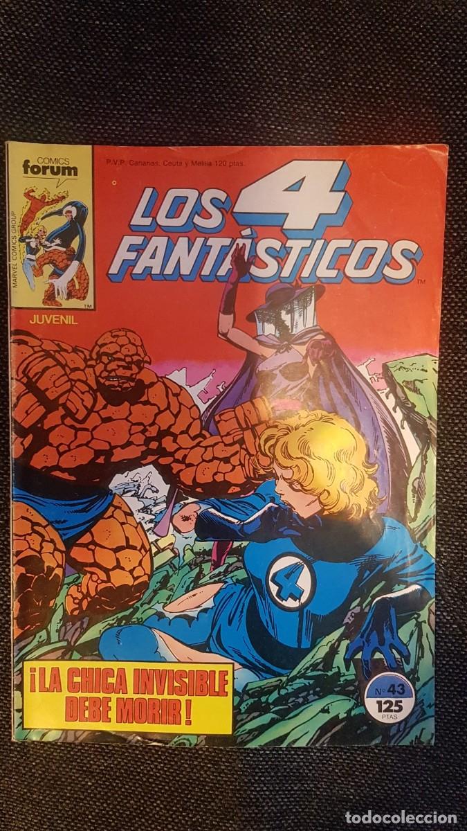 C&oacute;mics: LOS 4 FANTASTICOS VOL. 1 N&ordm; 43 - FORUM - Foto 1