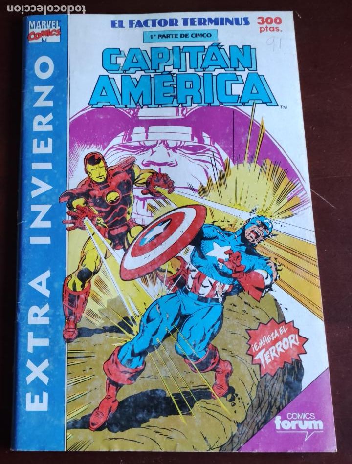 C&oacute;mics: CAPITAN AMERICA - EXTRA INVIERNO FORUM - EL FACTOR TERMINUS 1&ordm;.PARTE - Foto 1