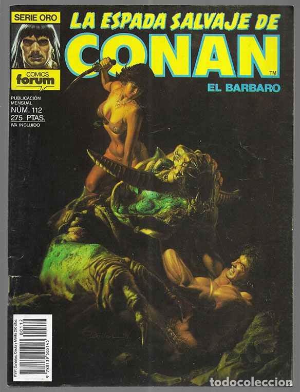 C&oacute;mics: Espada Salvaje de Conan el barbaro, La. 1&ordf; edici&oacute;n n&ordm; 112 - Foto 1