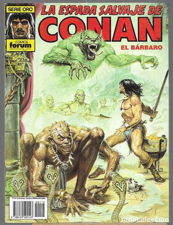 C&oacute;mics: Espada Salvaje de Conan el barbaro, La. 1&ordf; edici&oacute;n n&ordm; 113 - Foto 1