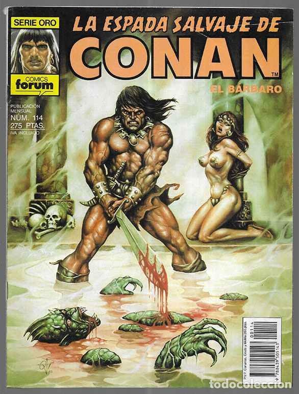 C&oacute;mics: Espada Salvaje de Conan el barbaro, La. 1&ordf; edici&oacute;n n&ordm; 114 - Foto 1