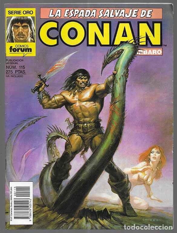 C&oacute;mics: Espada Salvaje de Conan el barbaro, La. 1&ordf; edici&oacute;n n&ordm; 115 - Foto 1